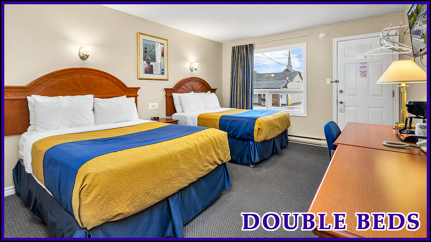 Double beds
